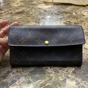 Louis Vuitton Brown Monogram Wallet